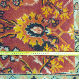Палас 167*303 см, синтетика дефект, винтаж СССР. Картинка 7