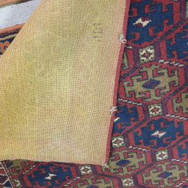 Ковер 190х130 см, шерсть. Винтаж, СССР.. Картинка 10