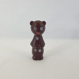 Игрушка Мишка, дерево высота, винтаж СССР