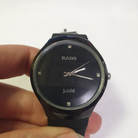 Часы наручные женские "Rado", кварцевые, рабочие.