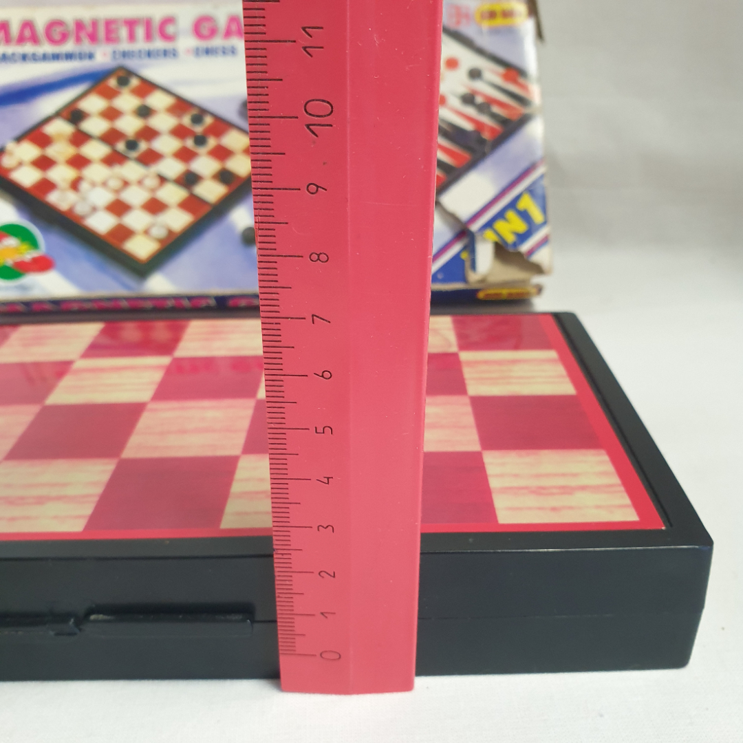 Магнитные шахматы 25х13 см. Китай.. Картинка 8