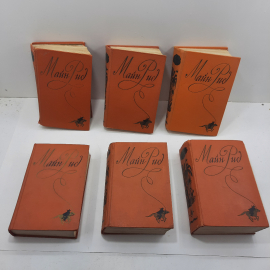 Майн Рид, полное собрание сочинений из 6 томов, Фабрика детской книги Детгиза, Москва, 1958г.