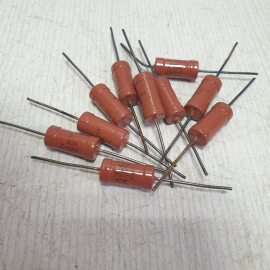 Радиодетали. Набор из 10 резисторов МЛТ-2 10 КК Х0, винтаж СССР