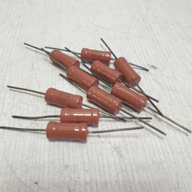 Радиодетали.  Набор из 10 транзисторов МЛТ-2 М43 С, винтаж СССР