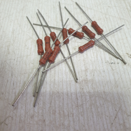 Радиодетали. Набор из 10 резисторов МОИ 75К С, винтаж СССР