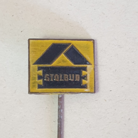 Значок "Stolbud", СССР