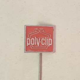 Значок "Poly-clip" СССР
