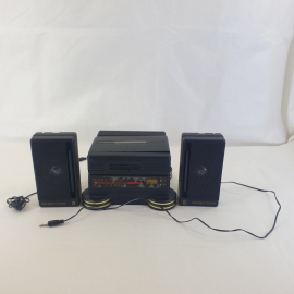 Музыкальный мини центр кассетный High Fidelity Speaker, работоспособность неизвестна.