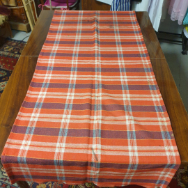 Пара девандека 156х63 см, шерсть, есть пятна. Винтаж, СССР.