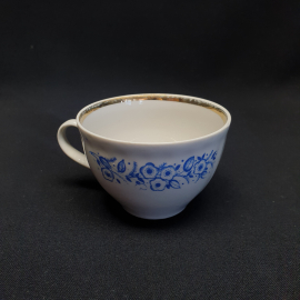 Кружка Хайтинский завод, фарфор деколь позолота 250 мл, винтаж СССР