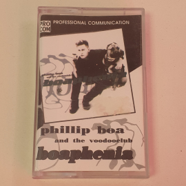 Аудиокассета Phillip Boa and the Voodooclub "Boaphenia", хорошее состояние, винтаж