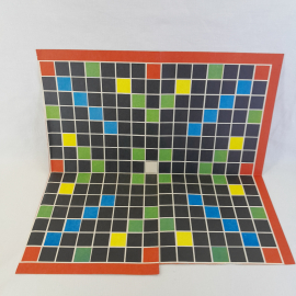 Настольная игра Составим кроссворд, винтаж Латвия. Картинка 2