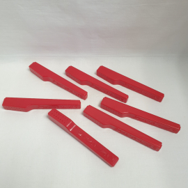 Контейнер для зубной щеки 17 см, пластик, цена хза 1 шт. Винтаж, СССР.