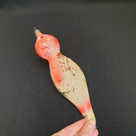 Елочная игрушка 22 см, стекло. Винтаж, СССР.