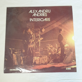 Виниловая пластинка "Interioare" Alexandru Andries. Хорошее состояние. СССР
