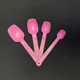 Набор мерных ложек, пластмасс. Винтаж, СССР.