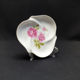 Менажница, фарфор деколь позолота, Россия