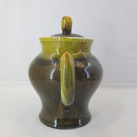 Чайник Конакова, фаянс 1.25 л, винтаж СССР. Картинка 2
