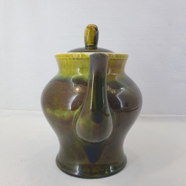 Чайник Конакова, фаянс 1.25 л, винтаж СССР. Картинка 4