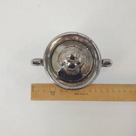 Сахарница, керамика 0.4 л, винтаж. Картинка 9
