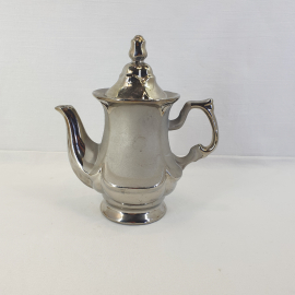 Заварочный чайник, керамика 0.6 л, винтаж СССР. Картинка 4