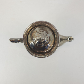 Заварочный чайник, керамика 0.6 л, винтаж СССР. Картинка 6