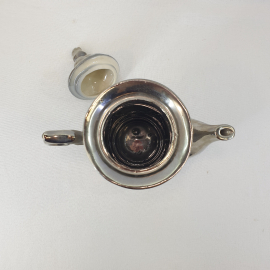 Заварочный чайник, керамика 0.6 л, винтаж СССР. Картинка 7