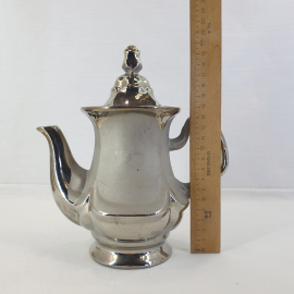 Заварочный чайник, керамика 0.6 л, винтаж СССР. Картинка 10