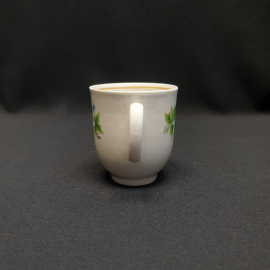 Чашка кофейная, Полонное, фарфор, деколь, люстр, 200 мл. Винтаж, СССР.. Картинка 3