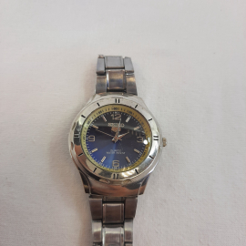 Часы наручные мужские Seiko, кварцевые, рабочие. Япония.. Картинка 4