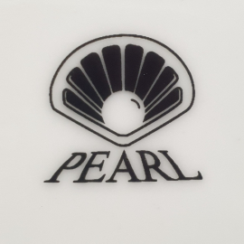 Блюдце PEARL, фарфор деколь позолота 13.5 см, Китай. Картинка 4