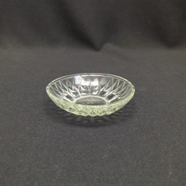 Розетка вареньица Дятьково, стекло 9.5 см, винтаж СССР