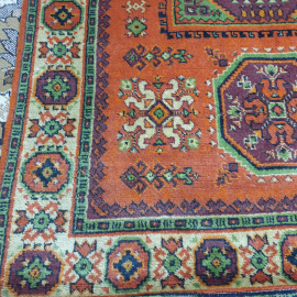 Ковер шерсть 180х130 см. Винтаж, СССР.. Картинка 4