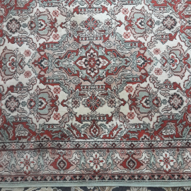 Ковер шерсть 240х150 см, требует хим.чистки. Винтаж, СССР.. Картинка 3