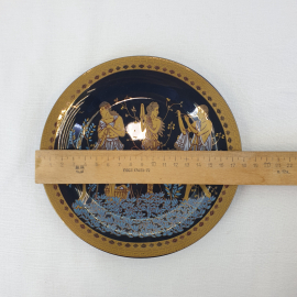 Декоративная тарелка Best homa porcelain, деколь позолота, 18 см,. Картинка 6