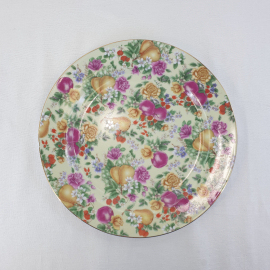 Столовая тарелка Best homa porcelain, деколь позолота 26 см. Картинка 2