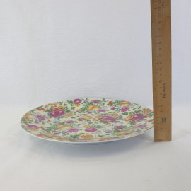 Столовая тарелка Best homa porcelain, деколь позолота 26 см. Картинка 7