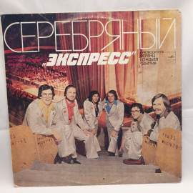 Виниловая Пластинка СССР Серебряный Экспресс Ужe 4 Часа, Стиви, Космическое Путешествие, советская, 