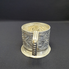 Подстаканник МЗН, алюминий, есть дефекты. Винтаж, СССР.. Картинка 3