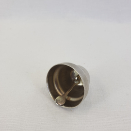 Колокольчик 4х3.5 см, металл. Винтаж, СССР.. Картинка 3