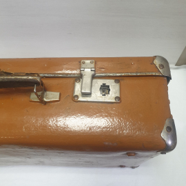 Чемодан (сломана крышка), сломаны замки, 51х32 см. Винтаж, СССР.. Картинка 8