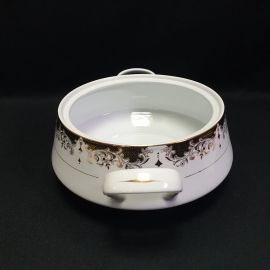 Супница "Fine Porcelain" на 2 л, фарфор, позолота. Китай.. Картинка 5