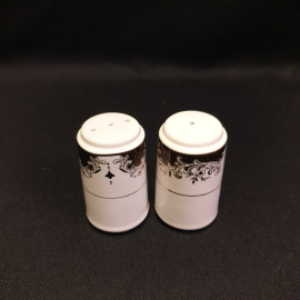 Пара солонок "Fine Porcelain", фарфор, позолота. Китай.. Картинка 2