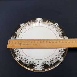 Набор десертных тарелок "Fine Porcelain" 6 шт, фарфор, позолота. Китай.. Картинка 6