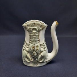 Поильник Кисловодск, фарфор ручная работа позолота, Россия