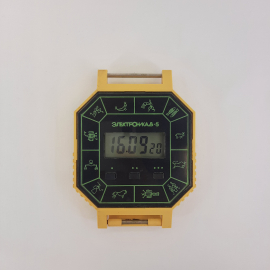 Часы настенные Электроника 8-5, кварцевые рабочие, винтаж СССР