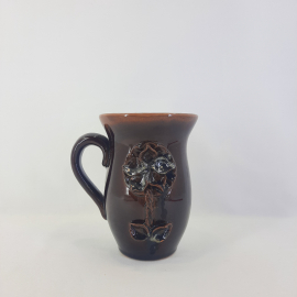 Кружка, обливная икерамика 0.6 л, винтаж СССР