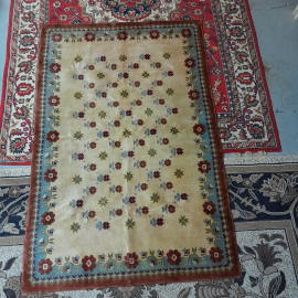 Ковер 197х134, шерсть 1962 г, винтаж СССР