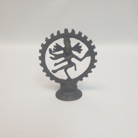 Статуэтка Танцующий бог Шива, металл высота 10 см