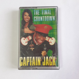 Аудиокассета Captain Jack. The Final Countdown. Оригинальный сборник ремиксов. Винтажная.